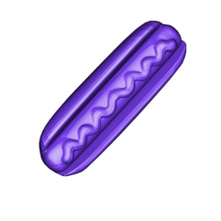hot dog.png Бесплатный STL файл Hotdog・3D-печатная модель для скачивания