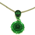 Capture d’écran 2017-03-07 à 09.53.09.png Free STL file Tudor Rose Testing Piece and Pendant・3D print design to download