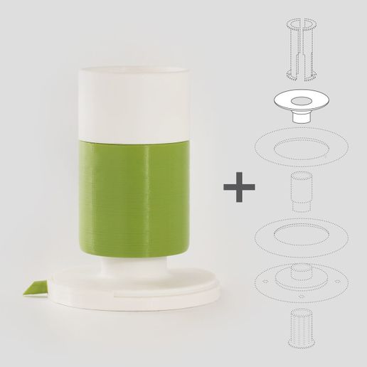 Droppy_02.jpg Droppy - Suporte para escova de dentes