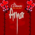 1616.jpg VALENTINE'S DAY VALENTINE'S DAY TOPPER - CAKETOPPER VALENTINE'S DAY