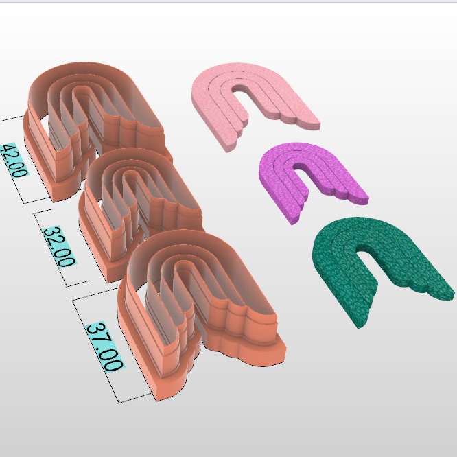 Screenshot_2.png Файл STL Polymer Clay Cutter with Scalloped Bottom Loop/Lorren3d・Шаблон для загрузки и 3D-печати, EULITEC