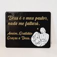 Deus-é-o-meu-Pastor-Printed.jpg Deus é o meu Pastor: Wall Decor