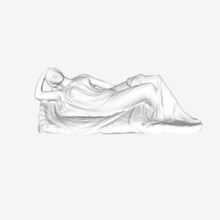 Capture d’écran 2018-09-21 à 18.12.30.png Бесплатный STL файл Sleeping Ariane at The Louvre, Paris・Идея 3D-печати для скачивания