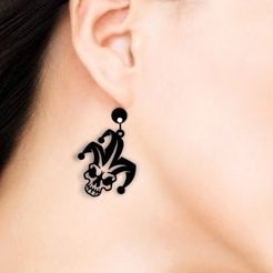joker-er.jpg boucle d'oreille joker