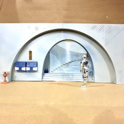 s-l1600-15.jpg Jabbas Palast-Eingang (Innenraum) Diorama FÜR 1:18-FIGUREN