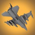 F16-72_Render-05.jpg F-16 Fighting Falcon Scale 1:72 Printable Stl Files
