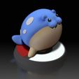 Spheal03.jpg Spheal - FAN ART - POKÉMON FIGURINE - 3D PRINT MODEL