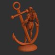 05.jpg Merman figurine 3D print model