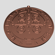 Shapr-Image-2024-01-05-181247.png The Saint Benedict Medal, double sided, protection amulet, power of exorcism, miraculous religious jewelry