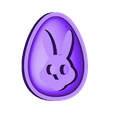 Egg Magnet Bunny Whole.stl Easter Egg Magnets