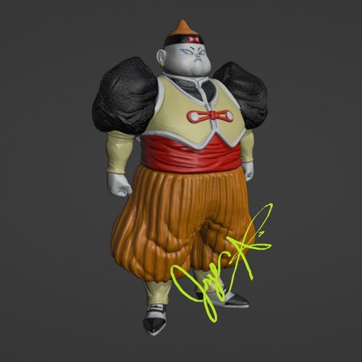 🐉 DRAGON BALL ANDROID 19 C19・ STL File for ・Cults