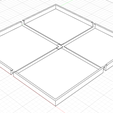 Tray-Wireframe.png Everdell Insert - Fits All Expansions in Base Game Box Plus One Expansion Lid