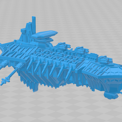 20.png Free STL file Night Hag, Hades Class Heavy Cruiser・3D printer model to download