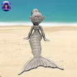 Chibi-Mermaid07.png Flexi Mermaid - Chibi Mermaid - Articulated