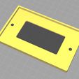 Image-1.jpg RECTANGULAR US OUTLET COVER - 3D PRINTER FRIENDLY