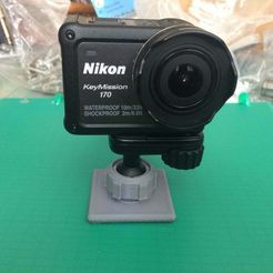 IMG_2568.JPG STL-Datei Nikon KeyMission ball socket mount kostenlos herunterladen • 3D-Drucker-Design, treps