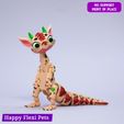 6.jpg Elcid the cute baby Dragon articulated flexi toy (STL & 3MF)