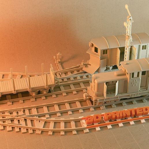 Diesel-01 locomotive model that fits popular tracks