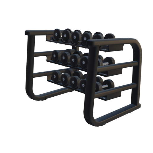 Fichier STL Dumbell rack 🔧 ・Design à télécharger et à imprimer en 3D・Cults