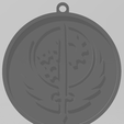 Brotherhood-of-Steel-Ornament-FO3.png EASY TO PRINT, FALLOUT INSPIRED, BROTHERHOOD OF STEEL, CHRISTMAS TREE, ORNAMENT, DECORATION