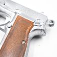 IMG_4072.jpg Pistol Browning Hi-Power Prop practice fake training gun