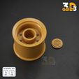12527.jpg Tractor Tire mold 3d print model