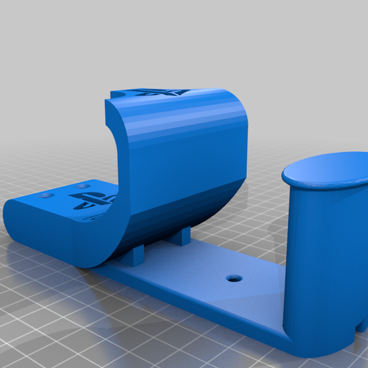 PS5 Controller Wall Mount (Remix) 3D model