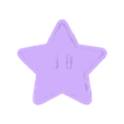 Estrella de Mario bros B 8 cm.stl Star cookie cutter / cortador de galleta de estrella mario bros