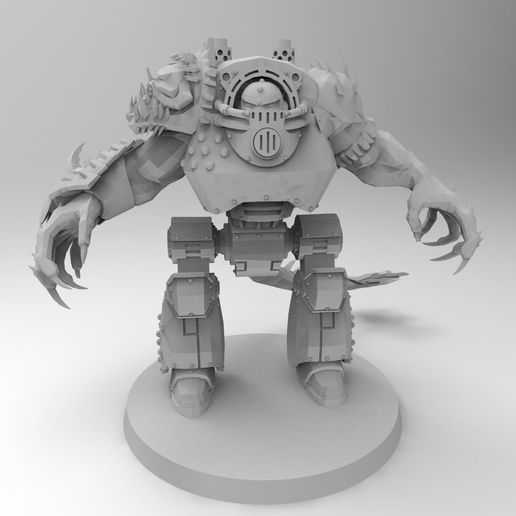 Demon Prince Dreadnought REDUX 3D model