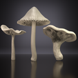 untitled325.png Mushroom STL Bundle – 10 Fantasy Mushroom 3D Print Models