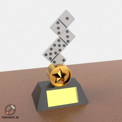 Chromino Domino Stand by Mike, Download free STL model