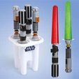 30f32db39371e7ff1ed3819182d7fd79_preview_featured.jpg Free STL file Lightsaber Popsicle (Summer Is Here 1)・3D printable design to download