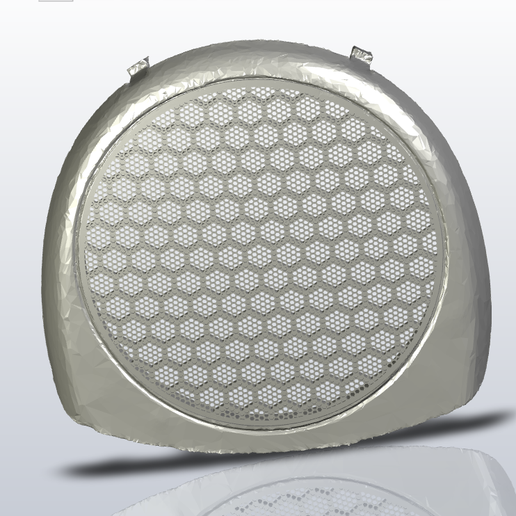 Renault Megane 1 MK1 Front Door Speaker Cover Grille Trim - Remodeled 3D Scan (STL)