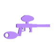 Paintball Marker KeyChain (5).stl Paintball Marker Keychain