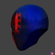 06.jpg Spider Man 2099 mask -Spider man Helmet - Marvel comics 3D print model