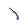 DeadWarrior_ArmLeft.stl 34 Items SKELETON WARRIOR FOR ENVIRONMENT DIORAMA TABLETOP 1/35 1/24