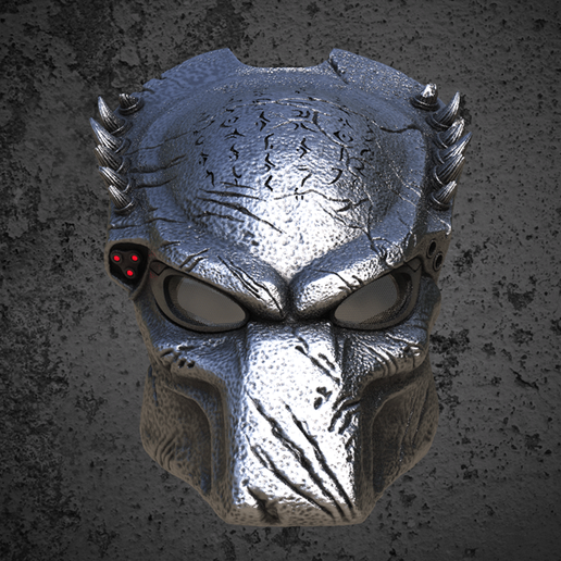 🐺 Wolf Predator Bio Mask with Interior Four Part Bio.・ STL File for 3D ...