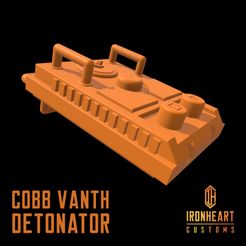 A G aa Ce Fichier 3D Détonateur Cobb Vanth / Mando・Modèle pour imprimante 3D à télécharger, ironheartcustoms