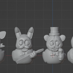 STL file Nightmare Foxy ( Five Nights At Freddy / FNAF ) 🎮・3D printable  model to download・Cults