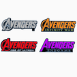 Screenshot-2024-02-17-175231.png 4x AVENGERS Movie Logo Displays by MANIACMANCAVE3D