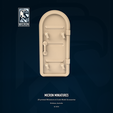 IJN-Door-Arched-View_Rear.png 1:700 日本海軍水密扉