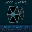 Tie-Brute-Graphic-4.jpg Tie Brute 1/72 Scale Model Kit