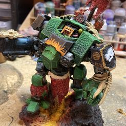IMG_8427.jpg Free STL file Space FlameDragon Big Boy Dreadnought・Design to download and 3D print