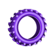 rear tire (right).stl BACKHOE LOADER