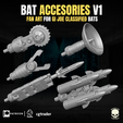 1.png Bat Arm Accesories Kit 3D printable File For Action Figures