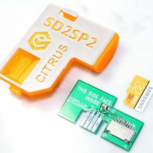 IMG_0178.JPG STL-Datei SD2SP2 Micro SD Adapter For Gamecube (Link to kit in description) kostenlos herunterladen • Design für 3D-Drucker, nobble