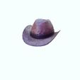 0K_00010.jpg HAT 3D MODEL - Top Hat DENIM RIBBON CLOTHING DRESS COWBOY HAT WESTERN