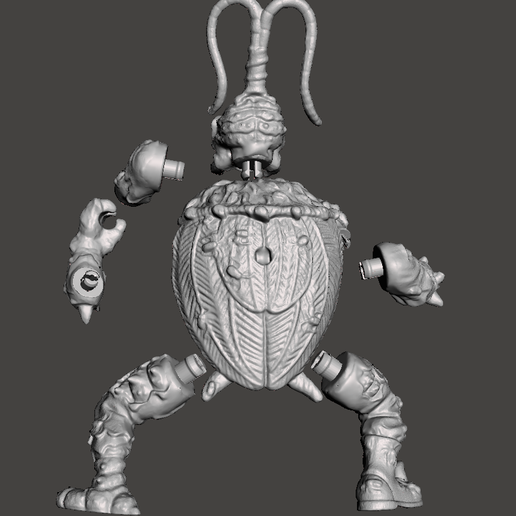 🥷 TMNT SCUMBUG (TEENAGE MUTANT NINJA TURTLES)・ STL File for ・Cults