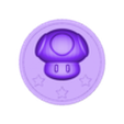 MK Mushroom.obj Mario Kart trophy