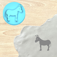 donkey01.png Stamp - Animals 4